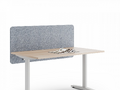 Стол нерегулируемый LVL UP-180х80-03 RAL 9005, Муар чёрный RAL 9016, Акация Лэйклэнд фото