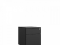 Тумба офисная PUMBA S2 RAL 9005, Муар чёрный фото