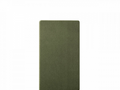 Панель 100х165 WALLY на широких ножках, 503-a012, RAL 9016 Муар Графитовый, Ткань зелёная фото