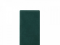 Панель 100х165 WALLY на широких ножках, 503-b012, RAL 9016 Муар Графитовый, Ткань зелёная фото