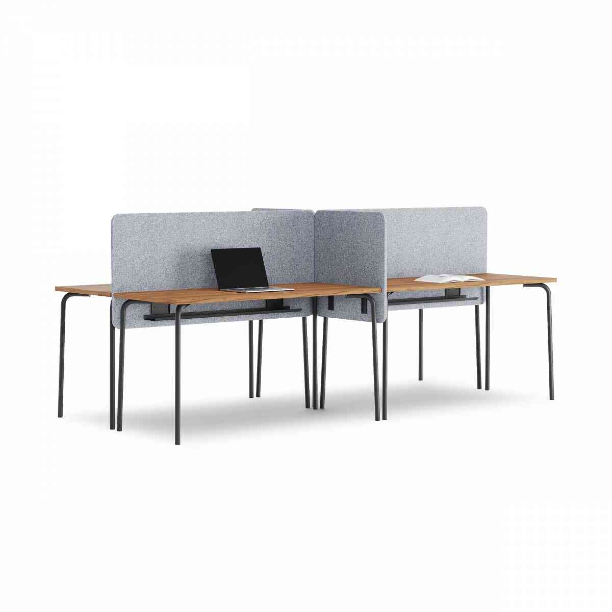Рабочая станция GIBKO PC-2 RAL 9005, Орех Дижон натуральный фото 1