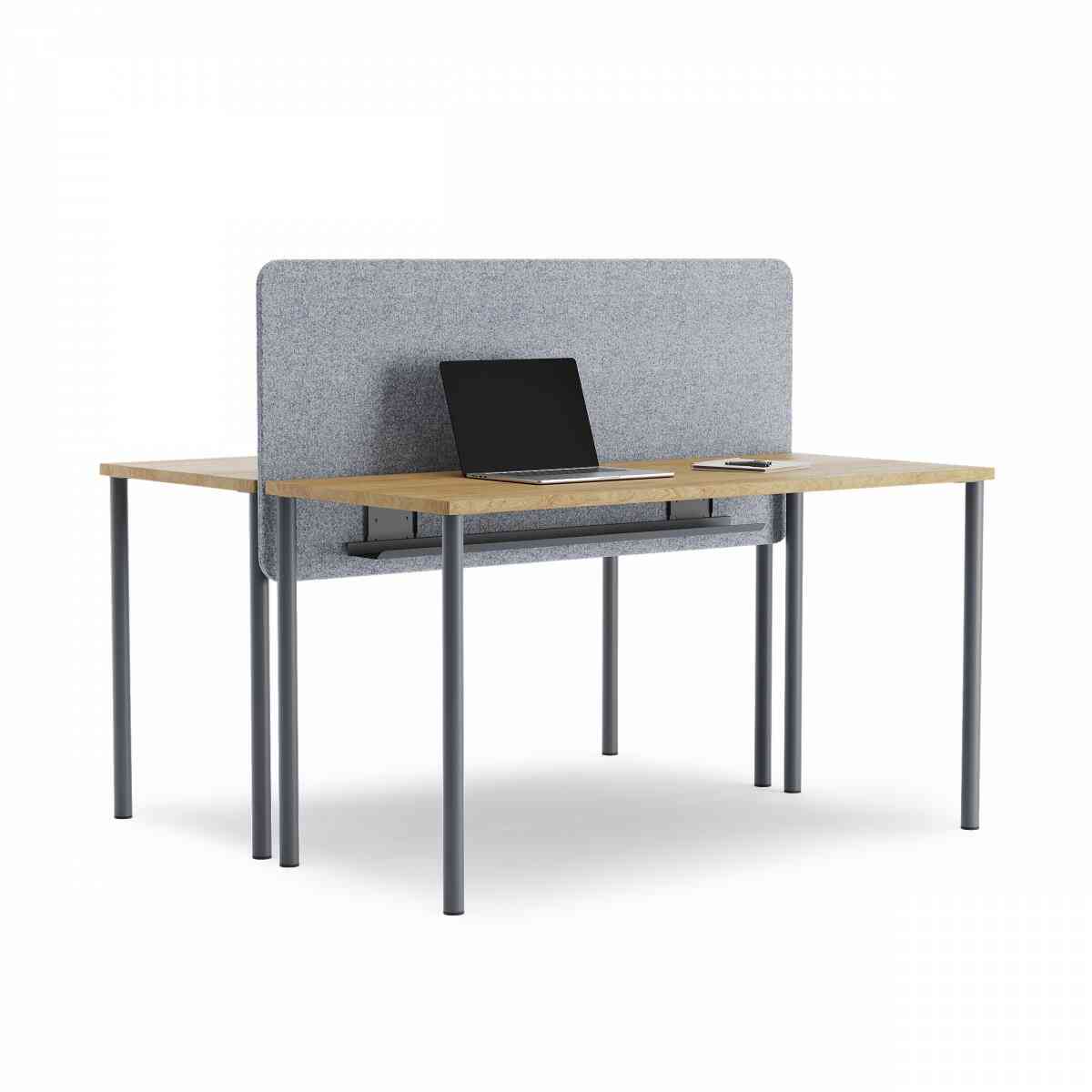 Рабочая станция PROSTO PC-1, RAL 7024, Гикори натуральный фото 1