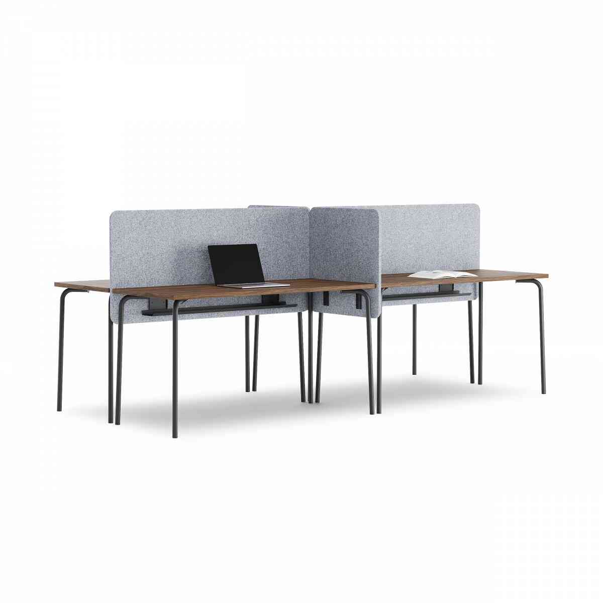 Рабочая станция GIBKO PC-2 RAL 9005, Дуб Чарльстон фото 1