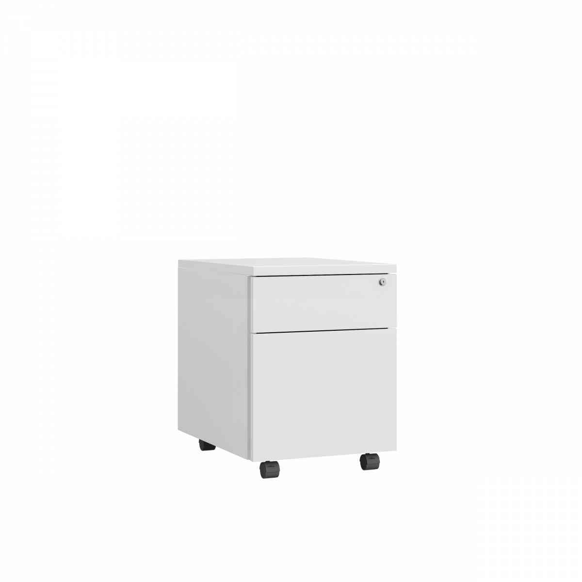 Тумба офисная PUMBA S2 RAL 9016, Белый премиум фото 1
