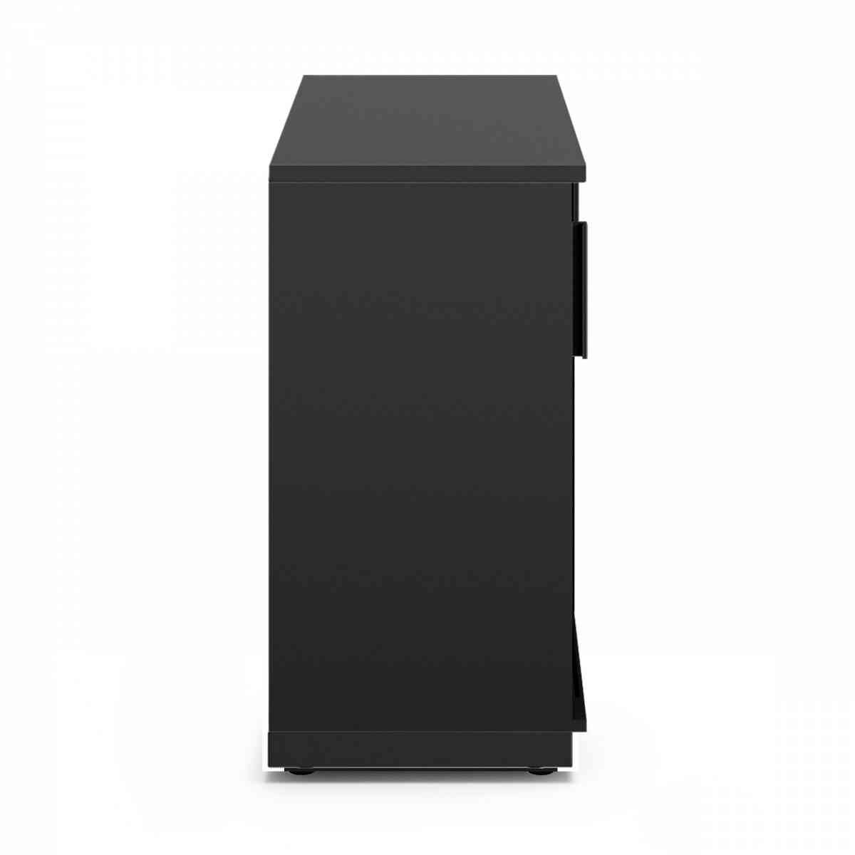 Шкаф архивный малый OASYS ША-80х2-05 RAL 9005, Муар чёрный фото 4