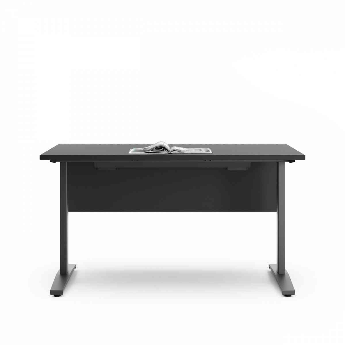 Стол нерегулируемый LVL UP-02-180х80 RAL 9005, Муар чёрный фото 2