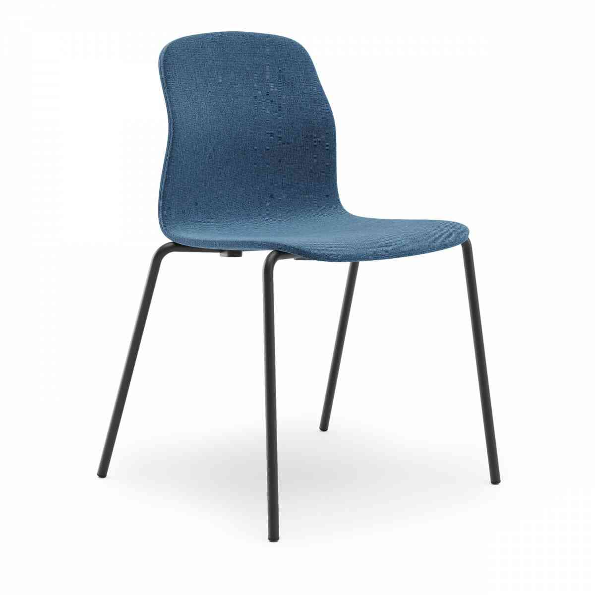 LOVKO Стул мягкий штабелируемый, RAL 9005, c776 фото 1
