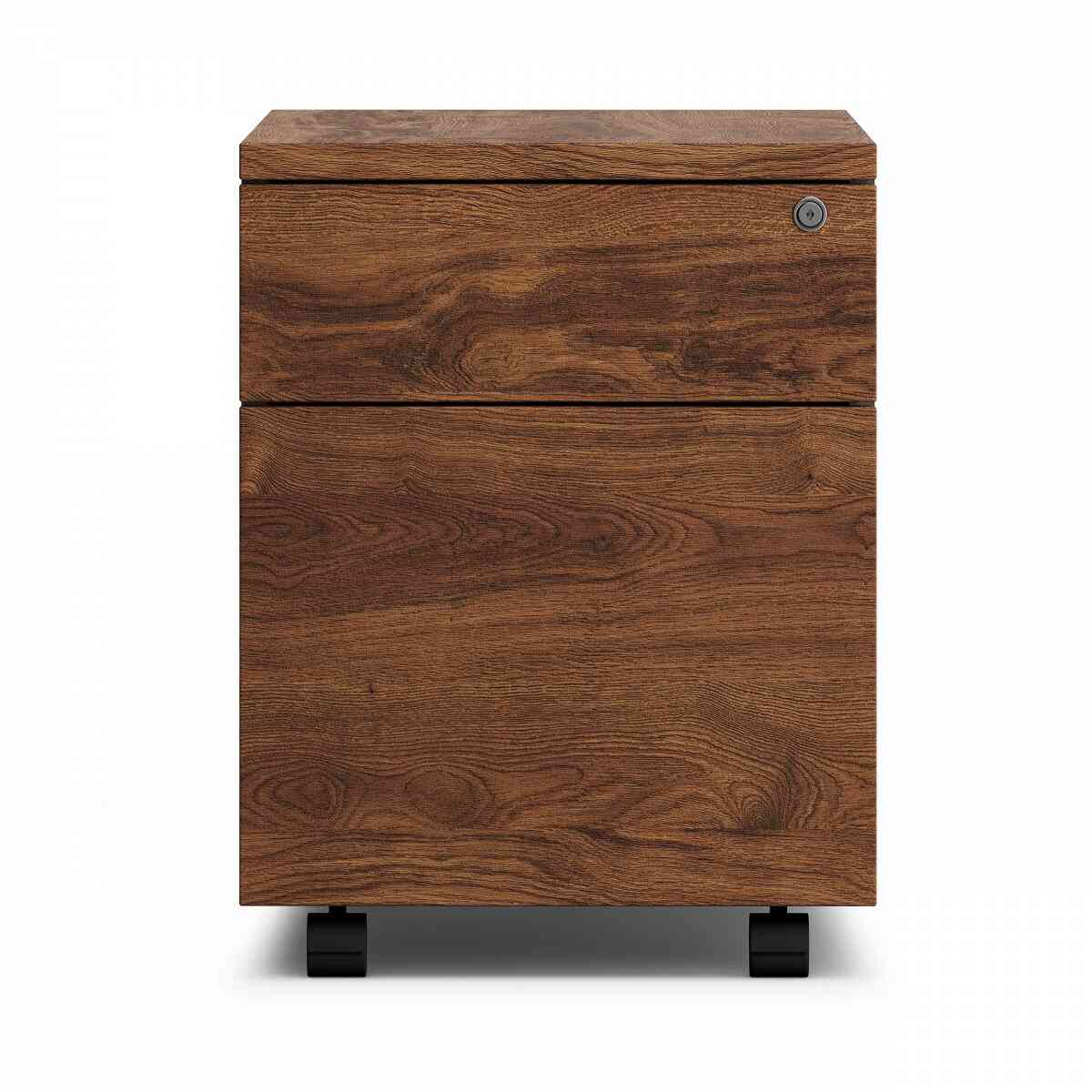Тумба офисная PUMBA S2 RAL 9005, Дуб Чарльстон фото 2